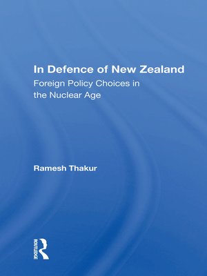 cover image of In Defence of New Zealand